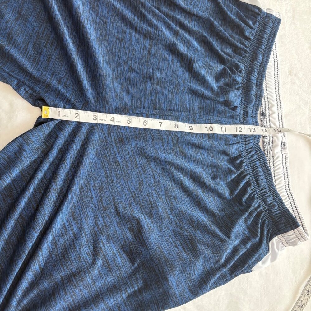 Mens Reset XL Blue & White Athletic Shorts Lightweight With Pockets - Picture 7 of 10